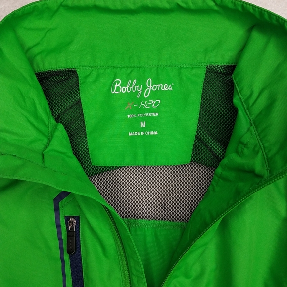 Bobby Jones Vest Mens Medium Green X-H2O - Picture 3 of 4